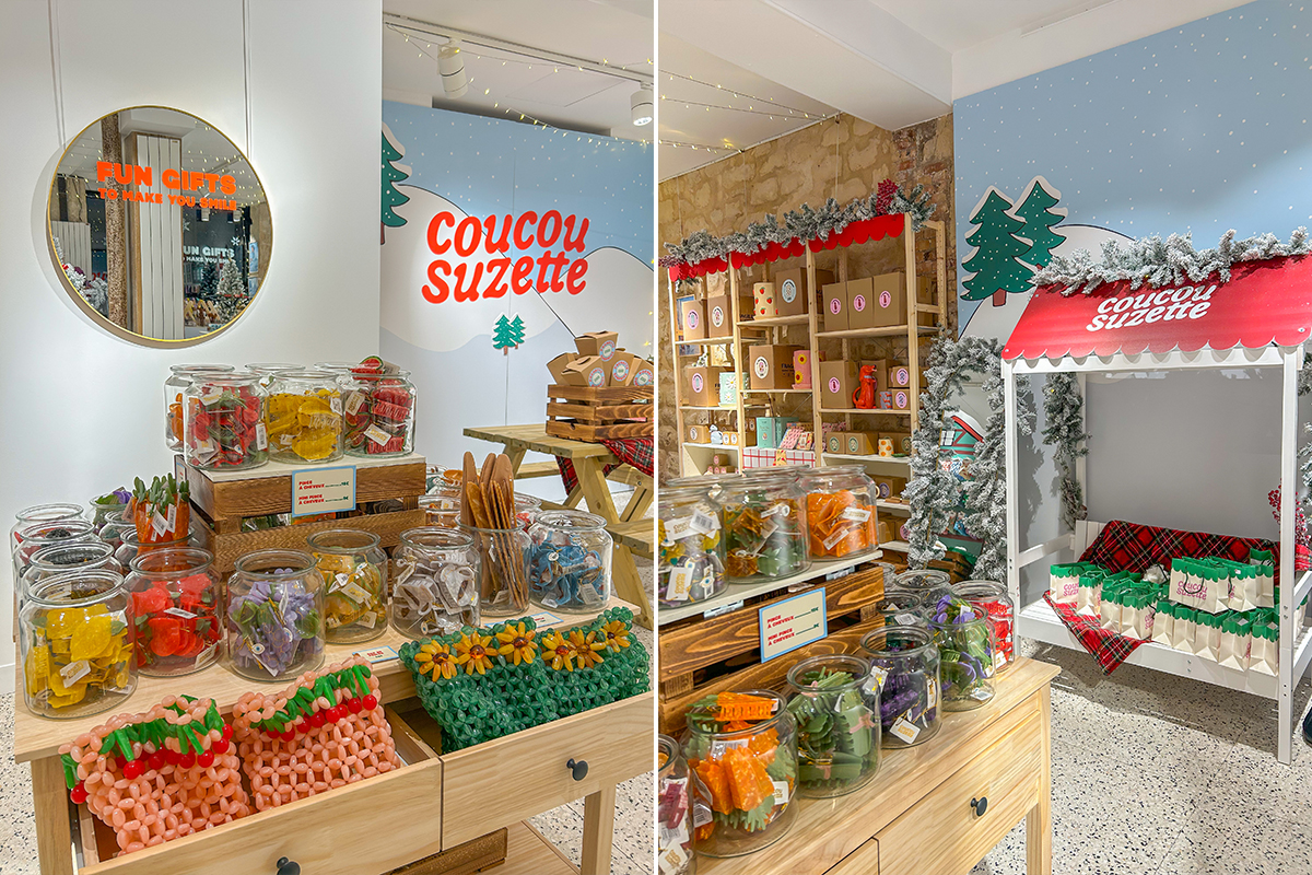 aménagement boutique éphémère pop-up Coucou Suzette Paris Studio WAY