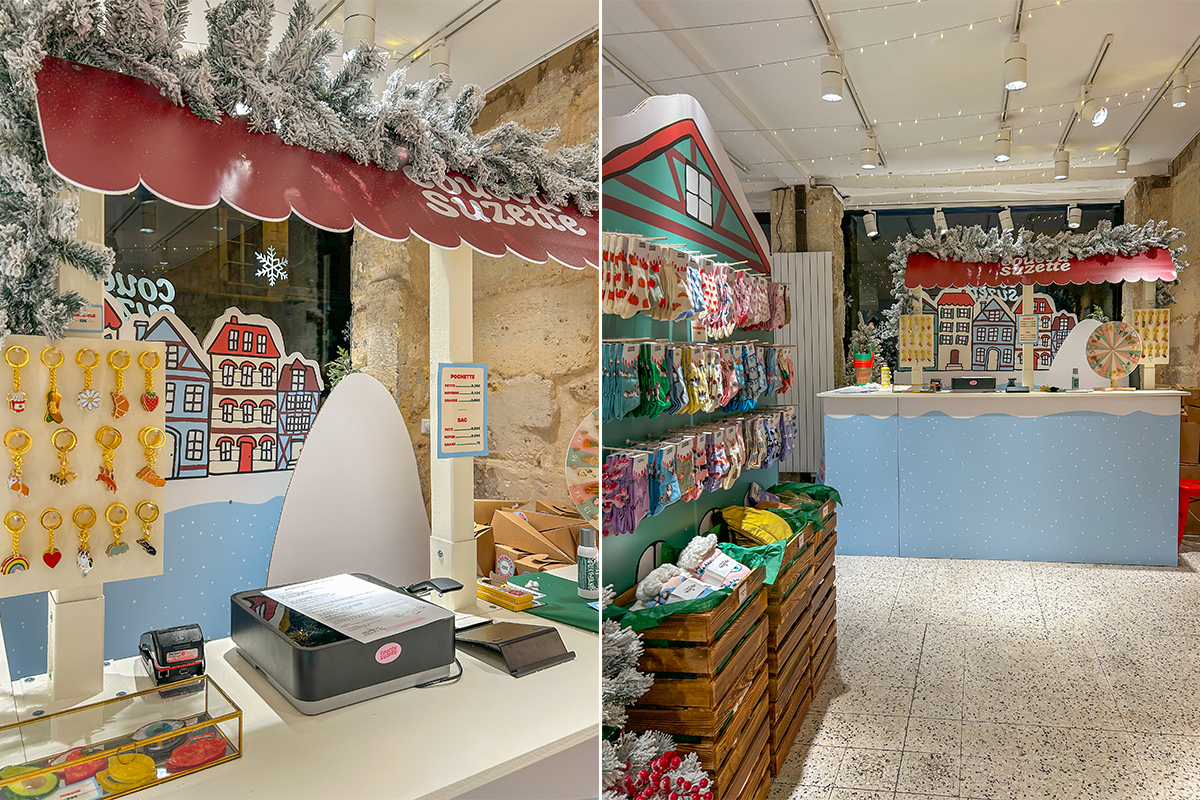 aménagement boutique éphémère pop-up Coucou Suzette Paris Studio WAY