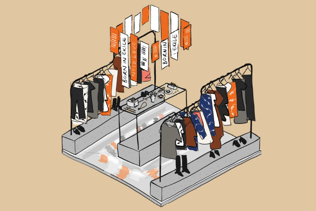 Aménagement pop-up store