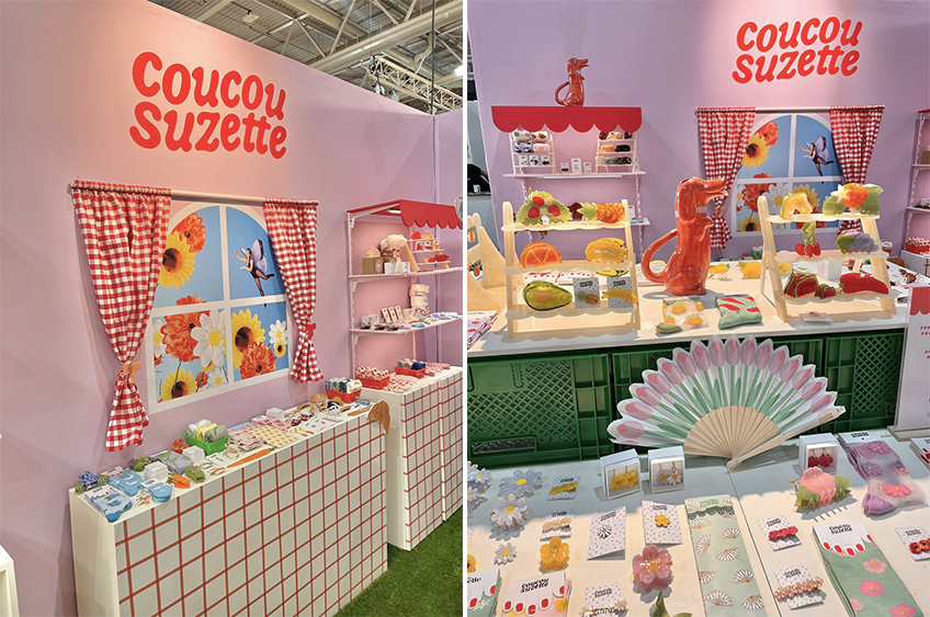 Création d'un stand à Maison et Objet pour la marque coucou suzette