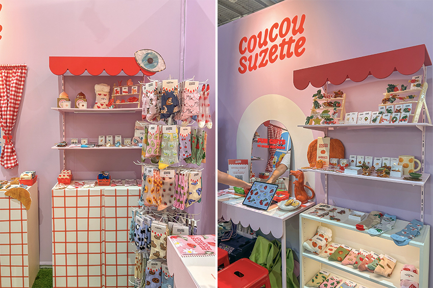 Création d'un stand à Maison et Objet pour la marque coucou suzette
