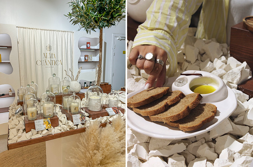 stand pour l'événement Les Chefs à Saint-Tropez studio way
