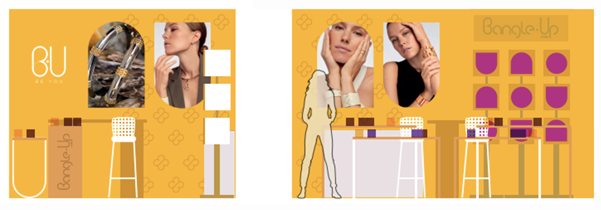 présentoirs à bijoux pour stand studio way